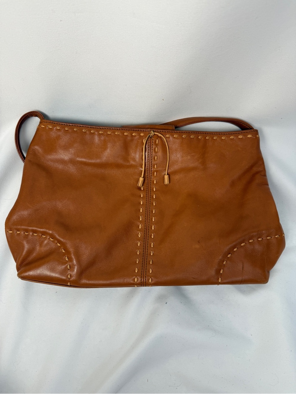 Vintage Ralph Lauren Leather Shoulder Bag